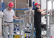 成套高壓反應釜設備生產裝配示意圖